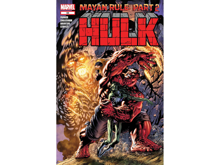 Comic Books Marvel Comics - Hulk 54 - (Cond VF-) - 16992 - Cardboard Memories Inc.