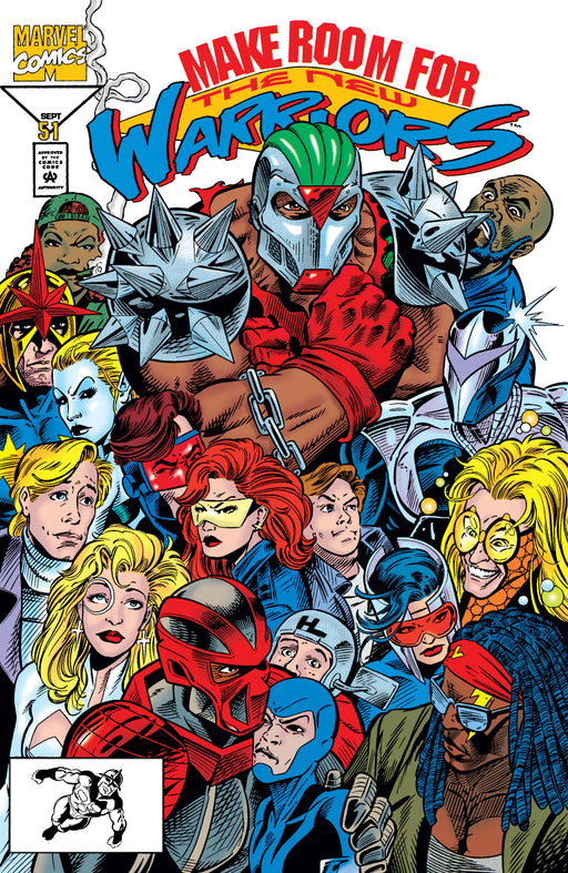 Comic Books Marvel Comics - New Warriors (1990 1st Series) 051 (Cond. FN-) 21856 - Cardboard Memories Inc.