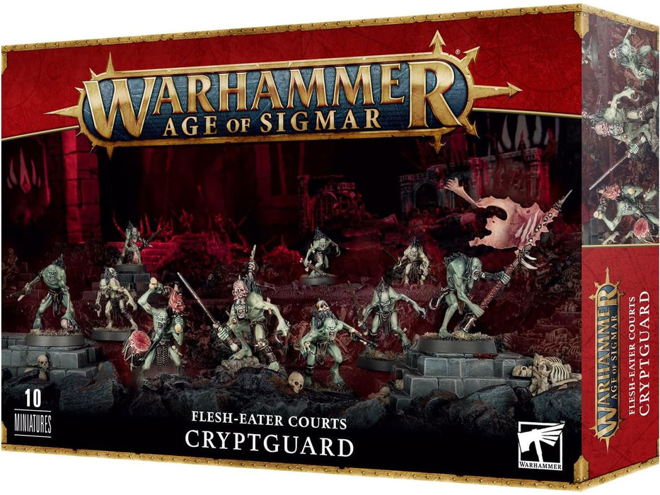 Collectible Miniature Games Games Workshop - Warhammer Age of Sigmar - Flesh-Eater Courts - Cryptguard - 91-76 - Cardboard Memories Inc.