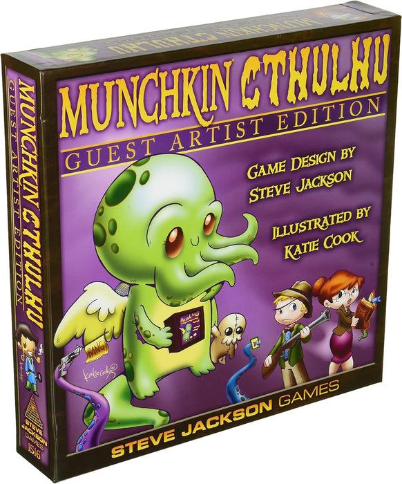 Card Games Steve Jackson Games - Munchkin Cthulhu - Guest Artist Edition - Cardboard Memories Inc.