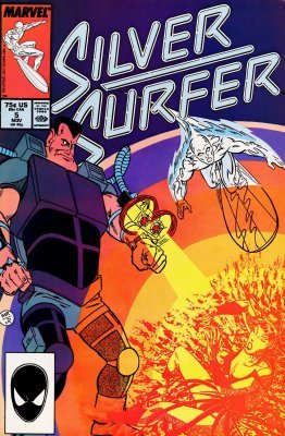 Comic Books Marvel Comics - Silver Surfer (1987 2nd Series) 005 (Cond. VG) 21819 - Cardboard Memories Inc.