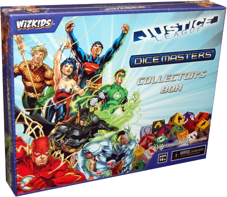 Dice Games Wizkids - Dice Masters - Justice League - Collectors Box - Cardboard Memories Inc.