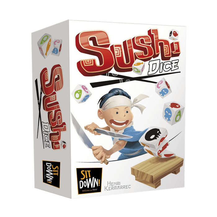 Card Games Gamewright  - Sushi Dice - Cardboard Memories Inc.