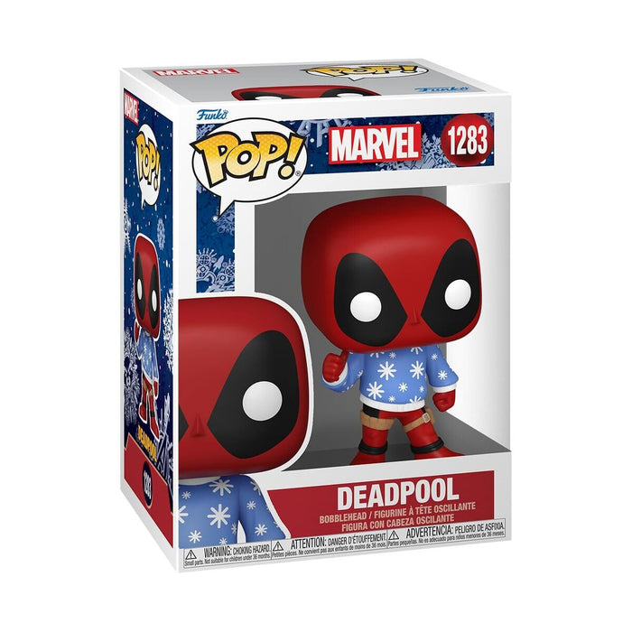 Action Figures and Toys POP! - Marvel - Holiday Deadpool - Cardboard Memories Inc.