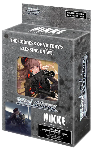 Trading Card Games Bushiroad - Weiss Schwarz - Goddess of Victory Nikke - Trail Deck - Cardboard Memories Inc.