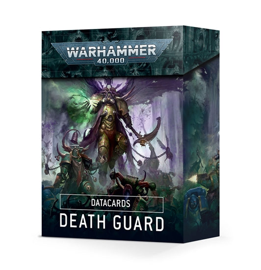 Collectible Miniature Games Games Workshop - Warhammer 40K - (9th Edition) Data cards - Death Guard - 43-04 - OUT OF PRINT - Cardboard Memories Inc.