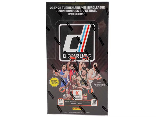 Sports Cards Panini - 2023-24 - Basketball - Donruss - Turkish Airlines EuroLeague - Hobby Box - Cardboard Memories Inc.