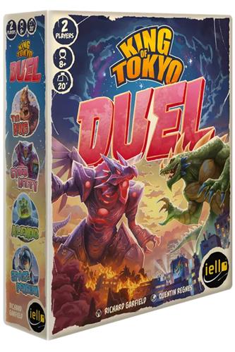 Board Games Iello Games - King of Tokyo - Duel - Cardboard Memories Inc.