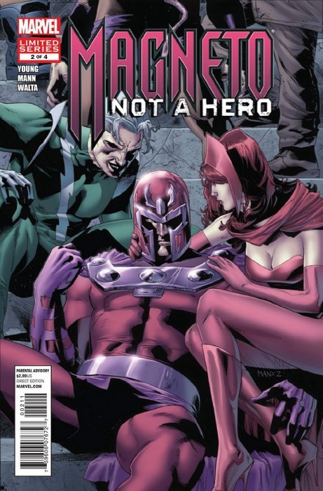 Comic Books Marvel Comics - Magneto Not a Hero 002 (Cond. FN) 0795 - Cardboard Memories Inc.