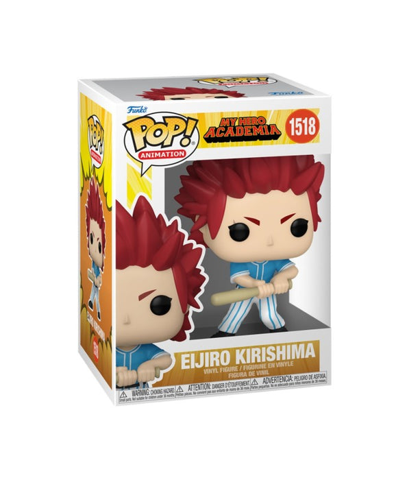 Action Figures and Toys POP! - Animation - My Hero Academia - Hero League Baseball - Eljiro Kirishima - Cardboard Memories Inc.