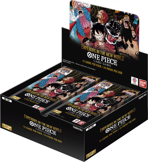 collectible card game Bandai - One Piece Card Game - Emperors in the New World - Booster Box - Cardboard Memories Inc.