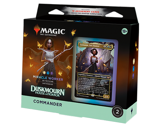 Trading Card Games Magic the Gathering - Duskmourn - House of Horror - Commander Deck - Miracle Worker - Cardboard Memories Inc.