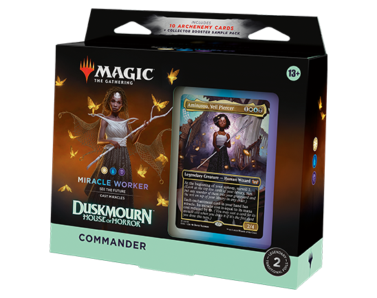 Trading Card Games Magic the Gathering - Duskmourn - House of Horror - Commander Deck - Miracle Worker - Cardboard Memories Inc.