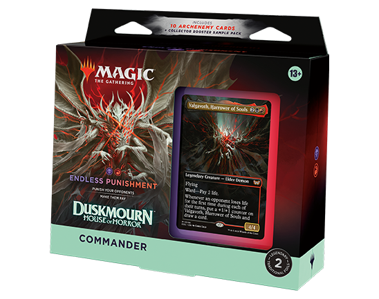 Trading Card Games Magic the Gathering - Duskmourn - House of Horror - Commander Deck - Endless Punishment - Cardboard Memories Inc.