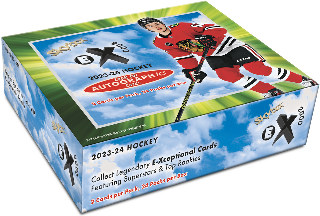 Sports Cards Upper Deck - 2023-24 - Hockey - E-X 2000 - Hobby Box - Pre-Order February 15th 2025 - Cardboard Memories Inc.