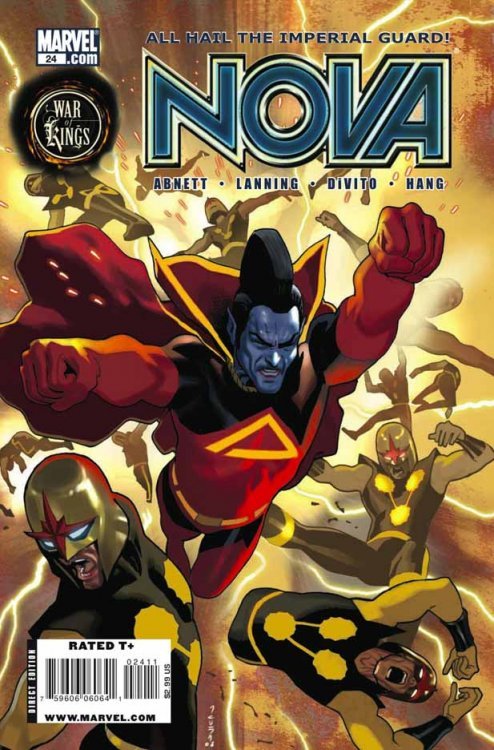 Comic Books Marvel Comics - Nova (2007 4th Series) 024 (Cond. VF-) 21733 - Cardboard Memories Inc.