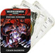 Collectible Miniature Games Games Workshop - Warhammer 40K (6th Edition) Data Cards - Chaos Daemons - Psychic Powers - 97-40-60 - OUT OF PRINT - Cardboard Memories Inc.