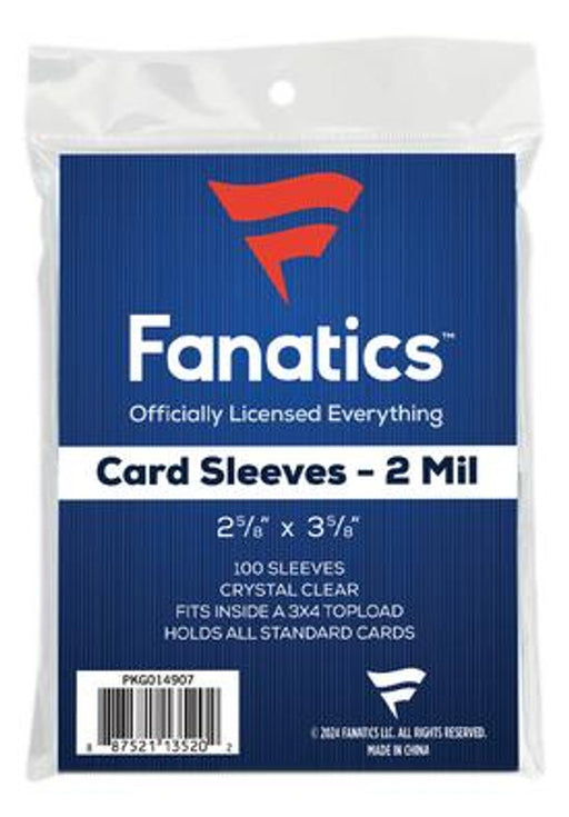 Supplies Fanatics - Soft Sleeves - Penny Card Sleeves - 2 5/8" x 3 5/8" - Package of 100 - Cardboard Memories Inc.