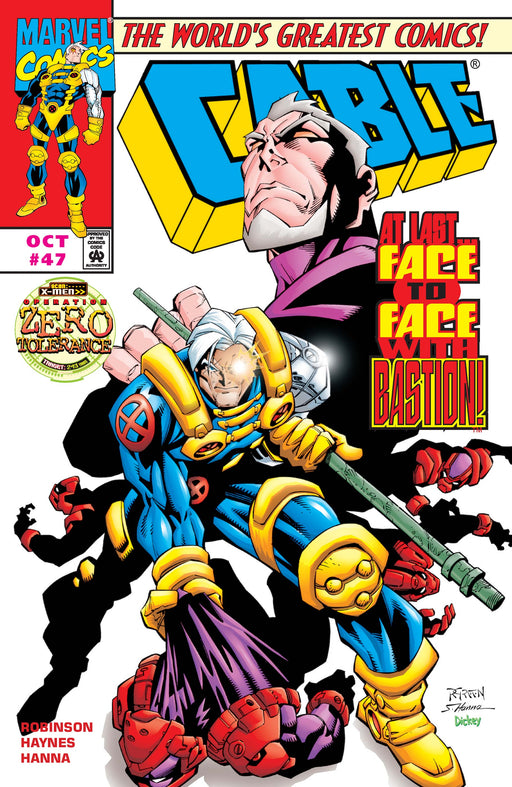 Comic Books Marvel Comics - Cable (1993 1st Series) 047 (Cond. FN-) 21866 - Cardboard Memories Inc.