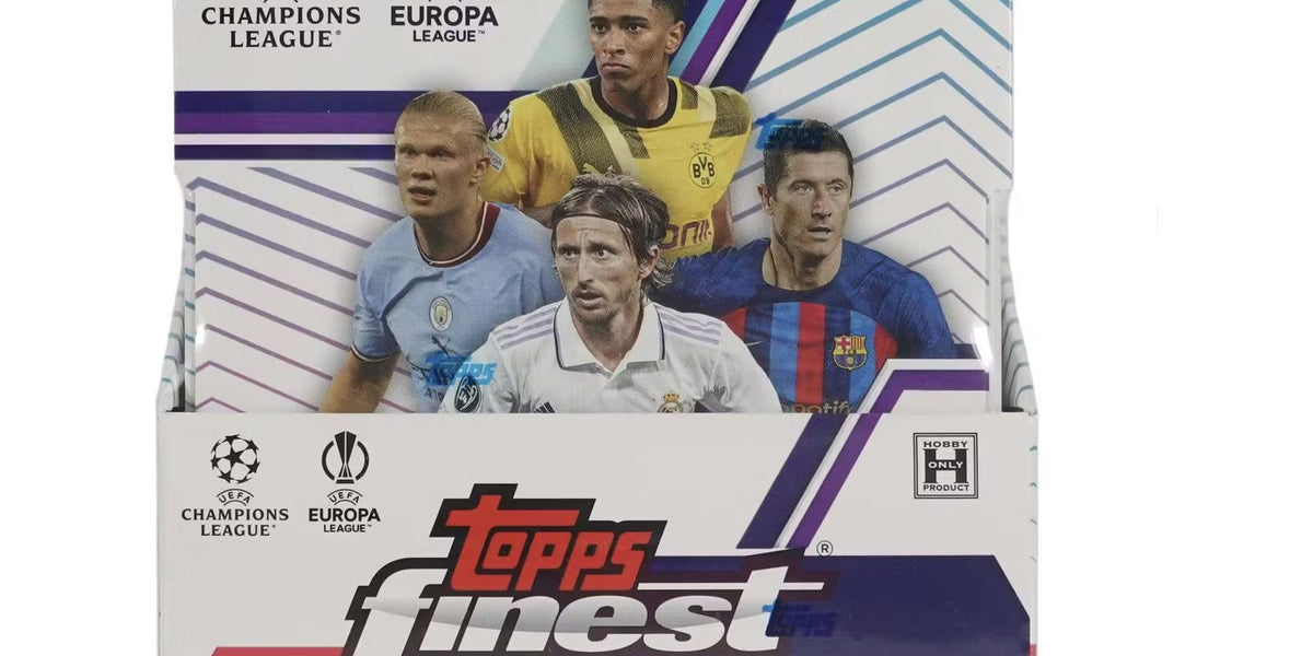 Topps 2023 Soccer Finest UEFA Club Competitions Hobby Box 