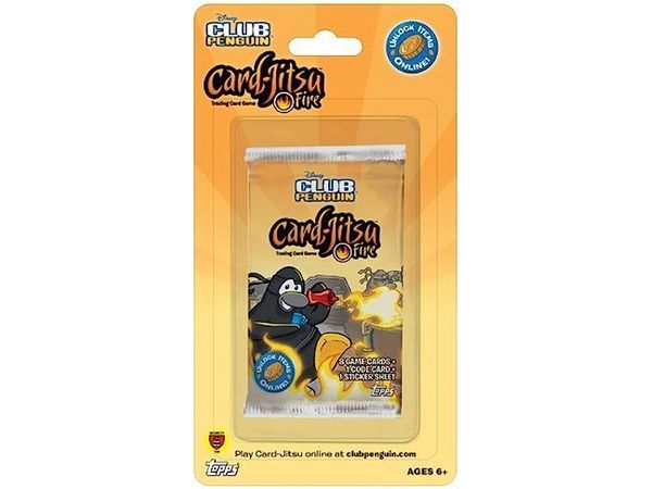 Topps Club Penguin CardJitsu Fire Trading Card Game Series 3 Value