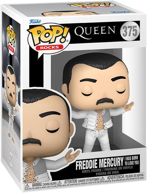 Action Figures and Toys POP! - Music - Queen - Freddie Mercury (Born to Love You) - Cardboard Memories Inc.