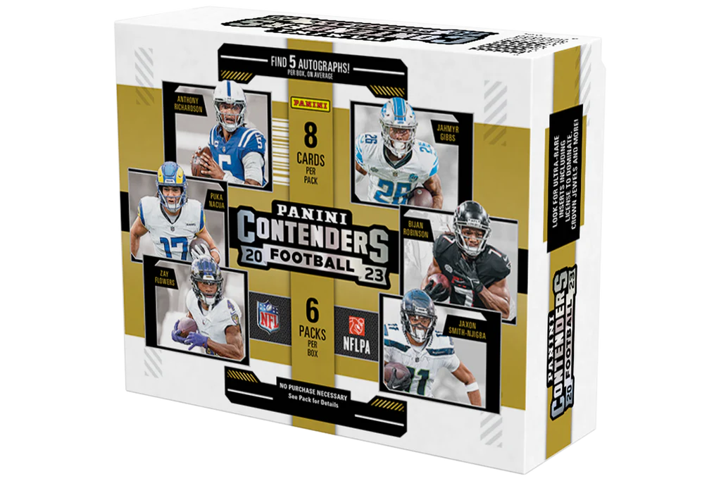 Sports Cards Panini - 2023 - Football - Contenders - Hobby Box - Cardboard Memories Inc.