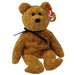 Plush TY Beanie Baby - Fuzz the Bear - Cardboard Memories Inc.