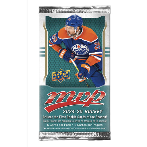 Sports Cards Upper Deck - 2024-25 - Hockey - MVP - Gravity Feed Pack - Cardboard Memories Inc.