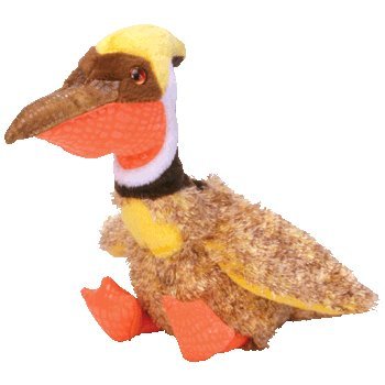 Plush TY Beanie Baby - Glider the Bird - Missing TY Tag - Cardboard Memories Inc.