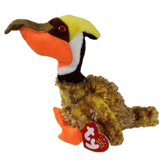 Plush TY Beanie Baby - Glider the Bird - Cardboard Memories Inc.