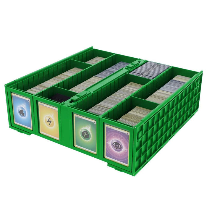 Supplies BCW - 3200 Count Card Bin - Green - Cardboard Memories Inc.