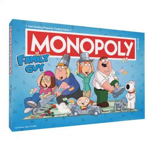 Board Games Usaopoly - Monopoly - Family Guy - Cardboard Memories Inc.