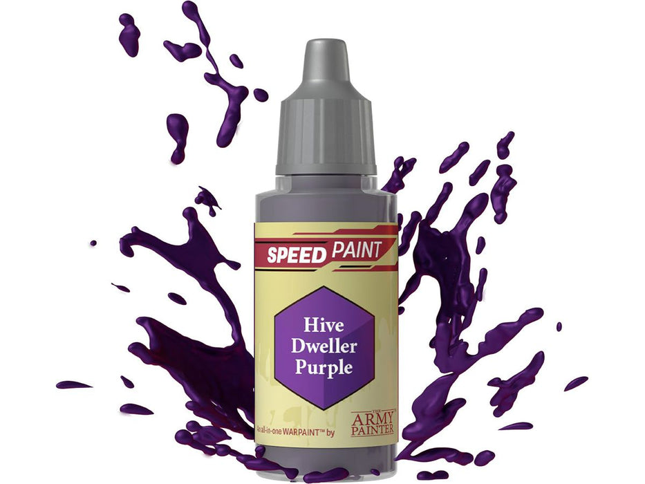 Paints and Paint Accessories Army Painter - Warpaints - Speedpaint - Hive Dweller Purple - WP2018 - Cardboard Memories Inc.