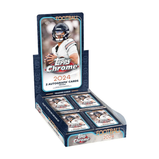 Sports Cards Topps - 2024 - Football - Chrome - Hobby Box - Cardboard Memories Inc.