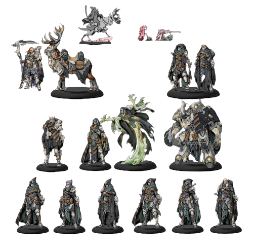 Collectible Miniature Games Privateer Press - Warmachine - MKIV - Dusk House Kallyss - Ghosts of Ios Cadre - PIP 27040 - Cardboard Memories Inc.
