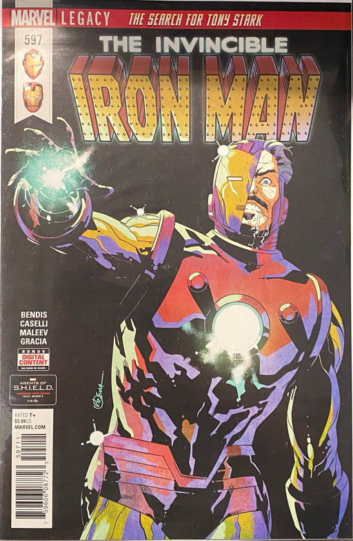 Comic Books Marvel Comics - Invincible Iron Man 597 (Cond. FN+) - 0268 - Cardboard Memories Inc.