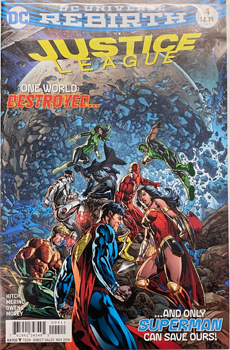 Comic Books DC Comics - Justice League (2016) 004 (Cond. FN+) - 0283 - Cardboard Memories Inc.