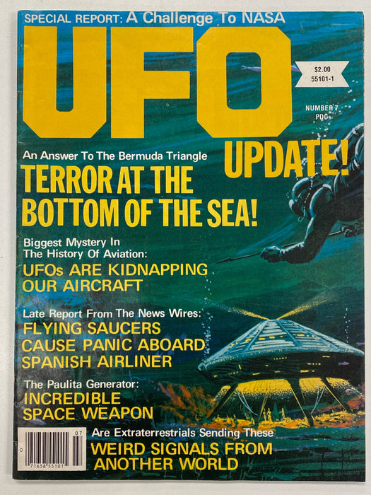 Magazine UFO Update Magazine - (1980) 007 (Cond. FN-) - MG0108 - Cardboard Memories Inc.