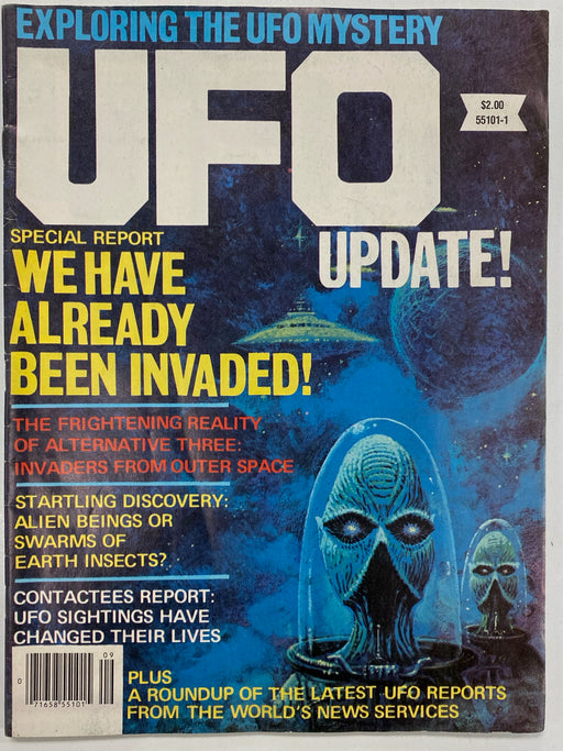 Magazine UFO Update Magazine - (1980) 009 (Cond. FN-) - MG0109 - Cardboard Memories Inc.