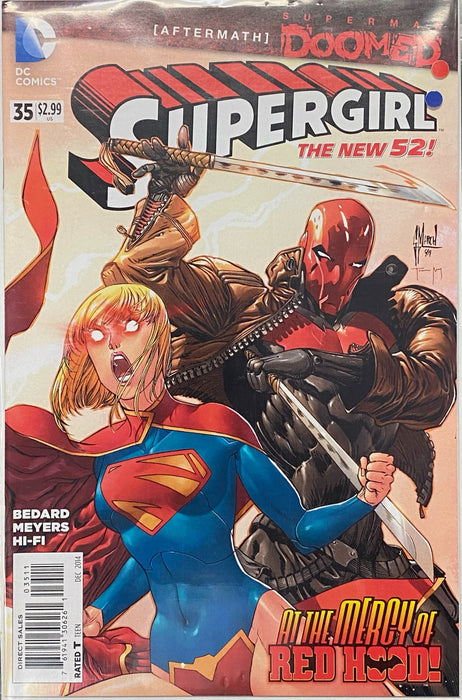 Comic Books DC Comics - Supergirl (2011 5th Series) 035 (Cond. FN) - 0929 - Cardboard Memories Inc.