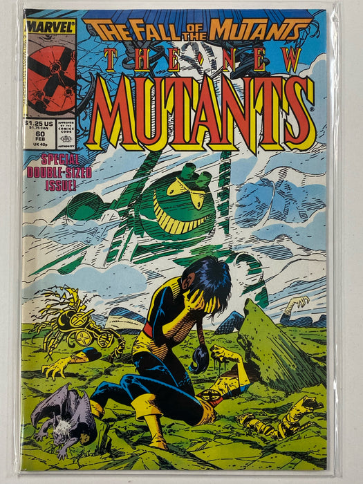 Comic Books Marvel Comics - New Mutants (1983 1st Series) 060 (Cond G/VG) - 0962 - Cardboard Memories Inc.