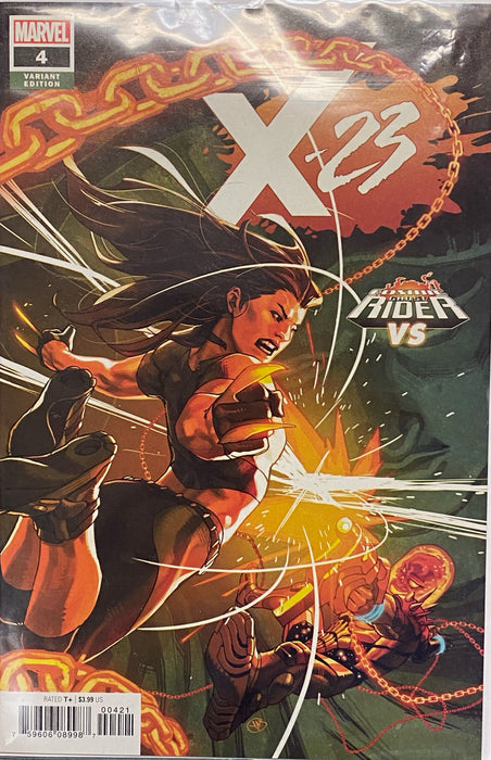 Comic Books Marvel Comics - X-23 (2018) 004 - Cosmic Ghost Rider Variant Edition (Cond. FN+) - 1238 - Cardboard Memories Inc.