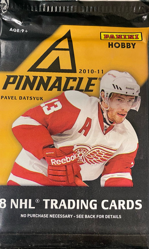 Sports Cards Panini - 2010-11 - Hockey - Pinnacle - Hobby Pack - Cardboard Memories Inc.