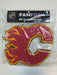 Action Figures and Toys Foam Fanatics - NHL - Calgary Flames - 3D Foam Logo Sign - White Backing - Cardboard Memories Inc.