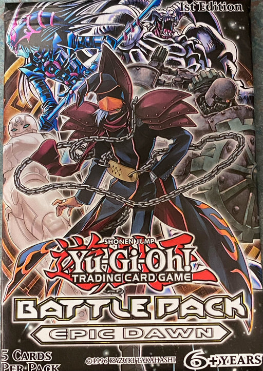 Trading Card Games Konami - Yu-Ghi-Oh! - Battle Pack 1 - Epic Dawn - Booster Pack - 1st Edition - Cardboard Memories Inc.