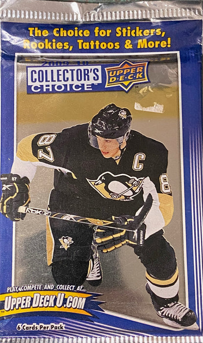 Sports Cards Upper Deck - 2009-10 - Hockey - Collector's Choice Stick-Ums - Retail Pack - Cardboard Memories Inc.