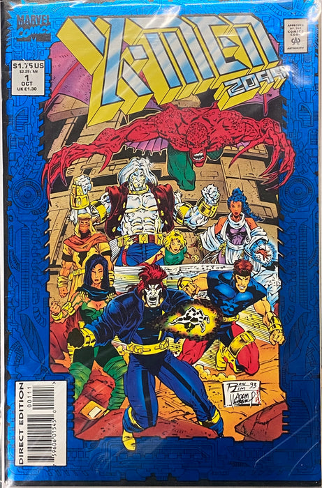 Comic Books, Hardcovers & Trade Paperbacks Marvel Comics - X-Men 2099 (1993) 001 (Cond. FN-) - 1261 - Cardboard Memories Inc.