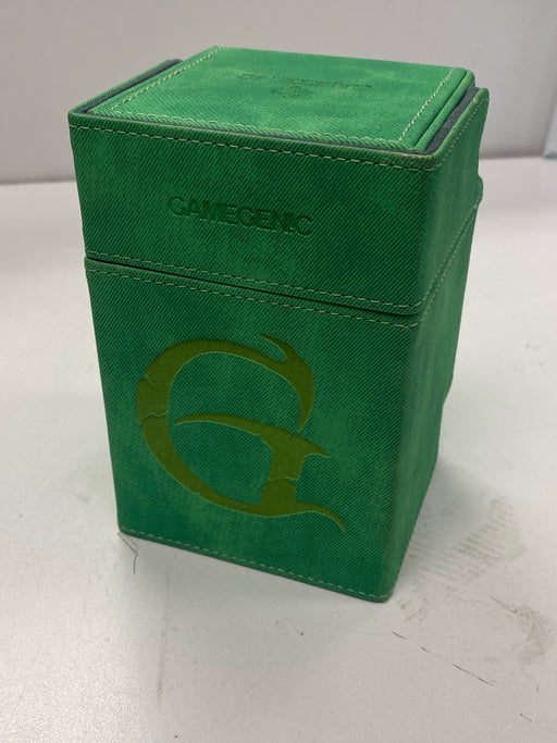 Supplies Gamegenic - Watchtower Card Deck Box - Convertible Green - 100+ - Cardboard Memories Inc.