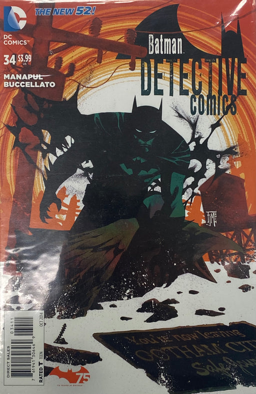 Comic Books DC Comics - Detective Comics (2011 2nd Series) 034 (Cond. VG/FN) - 1323 - Cardboard Memories Inc.